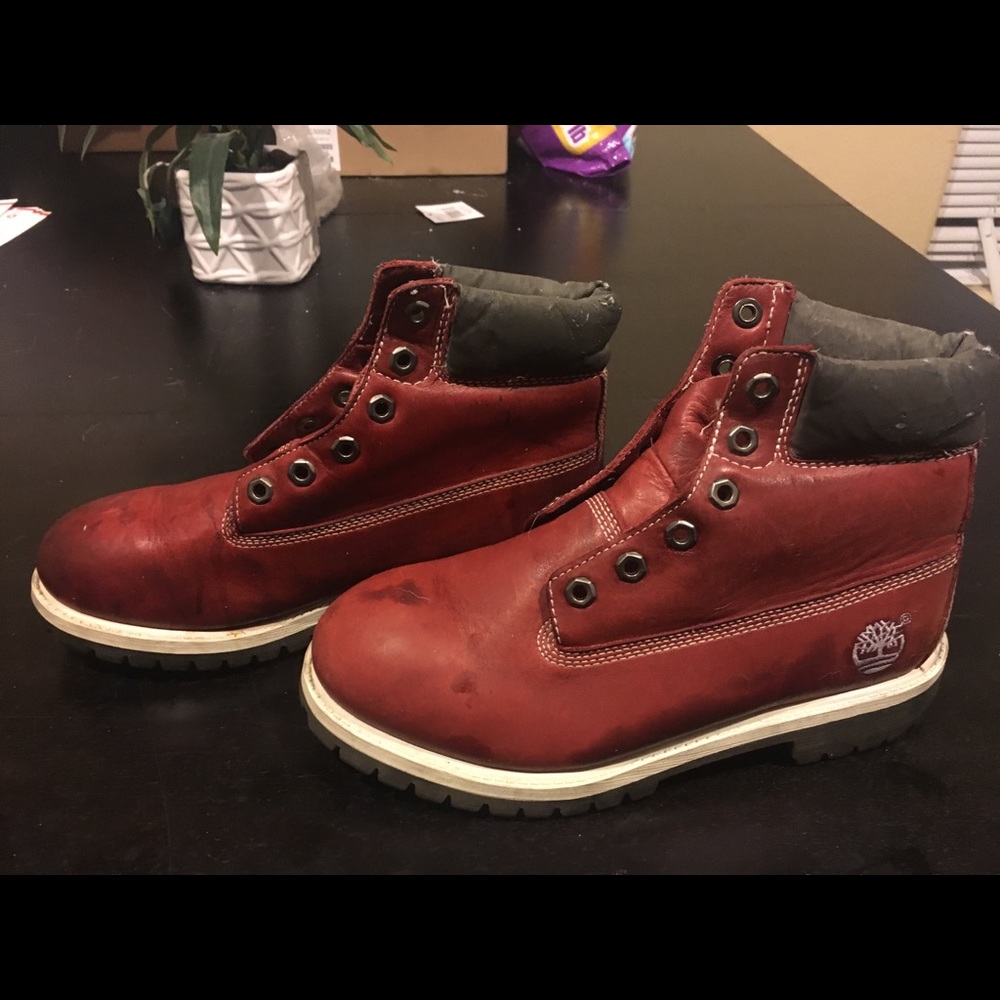 Timberland boots size 6 men’s size 8 women